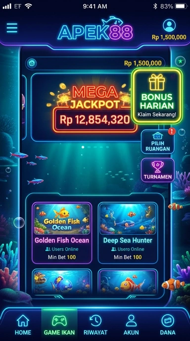 Galeri pratinjau visual apek88 build APK resmi terbaru